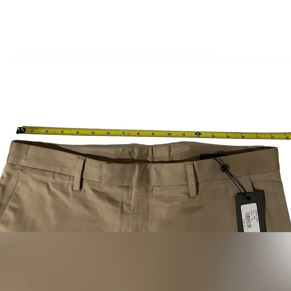 John Varvatos Chino Pants Cork NEW NWT Reg $328 Sz 50, Waist approx 34 Beige